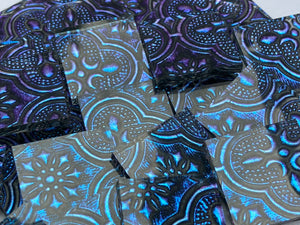 Van Gogh Color Shift FLORA Blue Violet Sparkle 4mm Thick