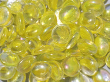 Clear Gems with Yellow Cat's Eye