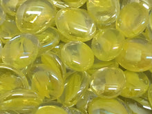 Clear Gems with Yellow Cat's Eye